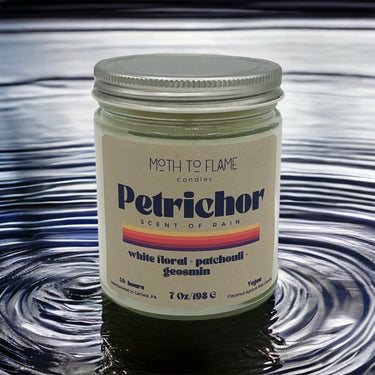 Petrichor – Grounding Earth-Scented Candle (7 oz)